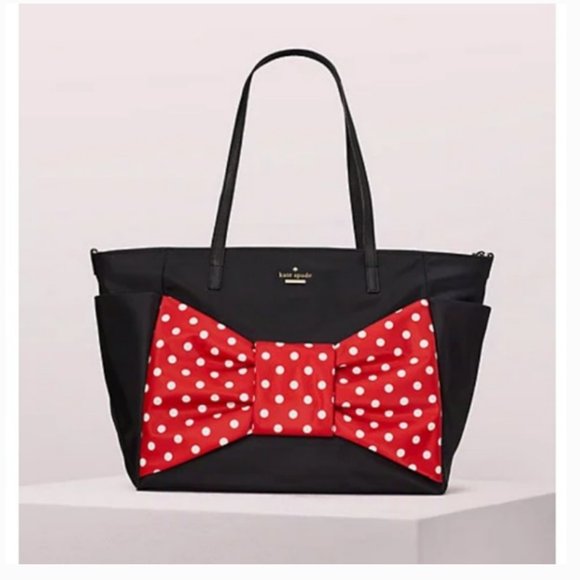 kate spade x minnie mouse bethany diaper baby bag purse tote nwot